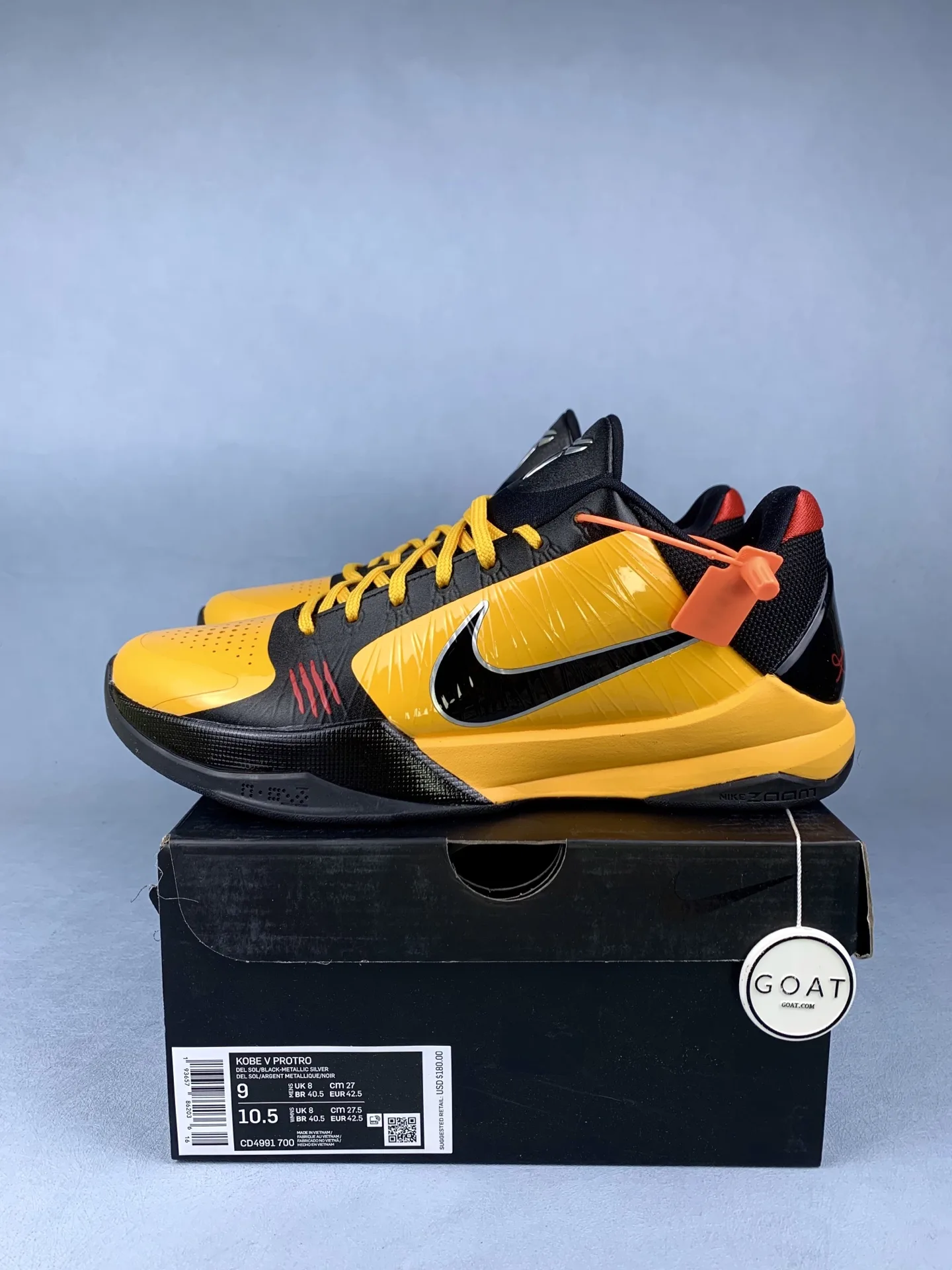 Kobe 5 Protro “Bruce Lee” Basketball Shoes product photo from LabelPicks