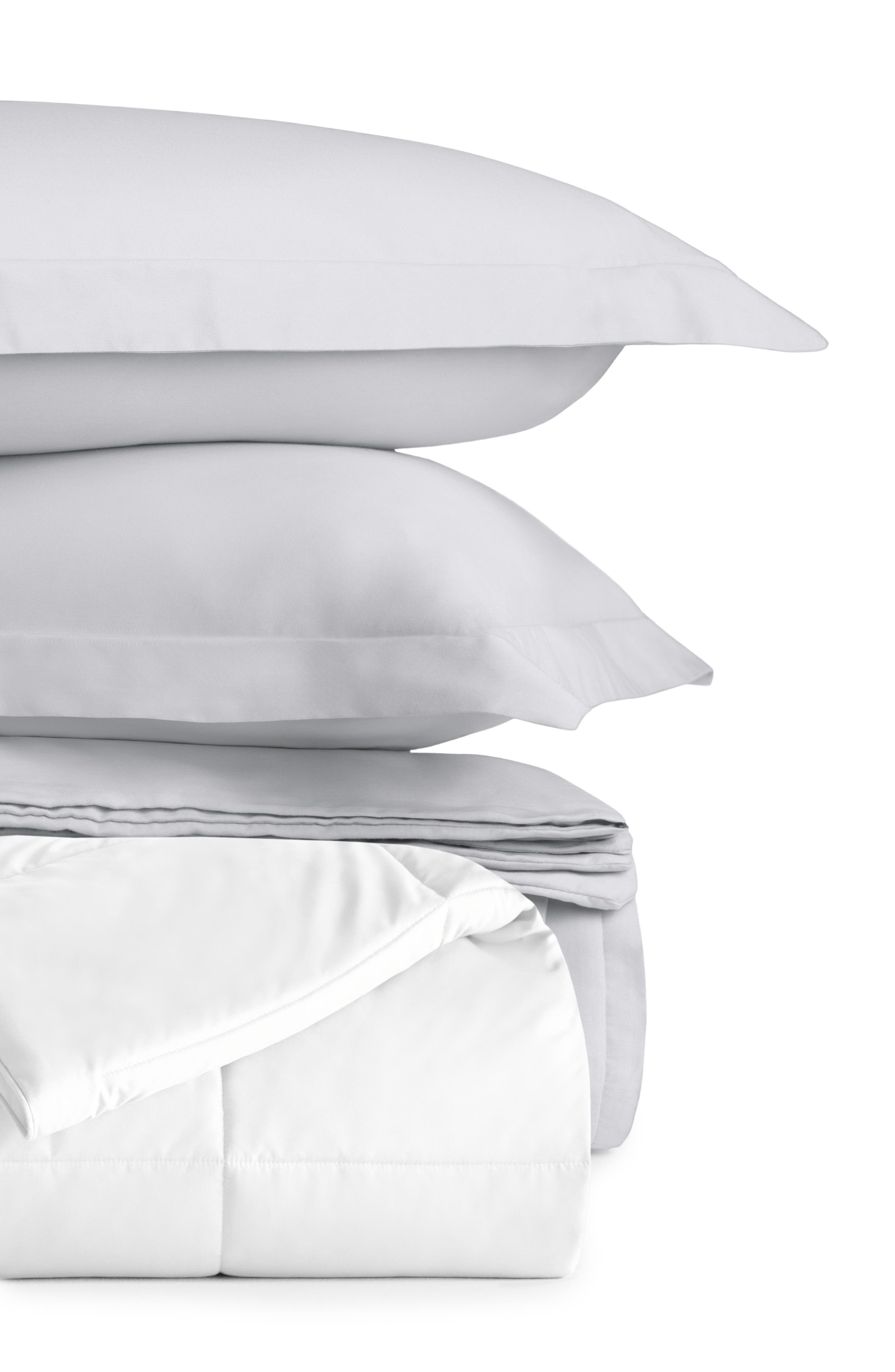 HOMESPUN Vintage Washed Cotton Duvet Cover & Sham Set