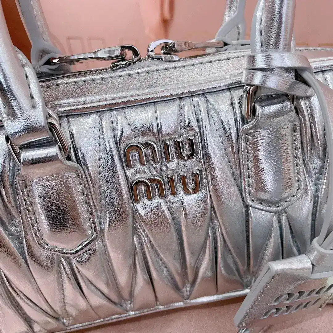 Miu Miu Arcadie Satin Top Handle Bag product photo from LabelPicks