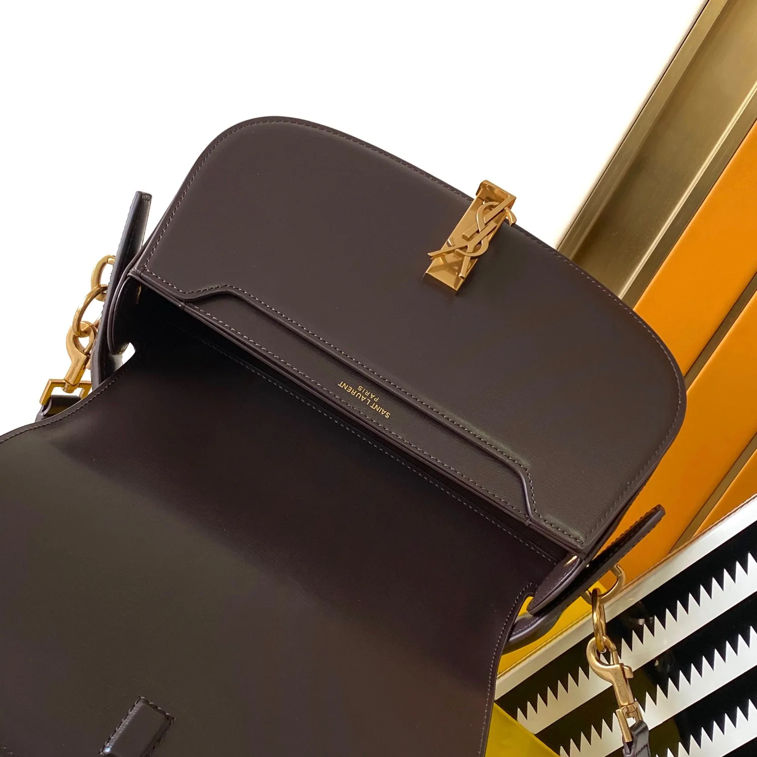 Saint Laurent Calfskin Top Handle Bag product photo from LabelPicks