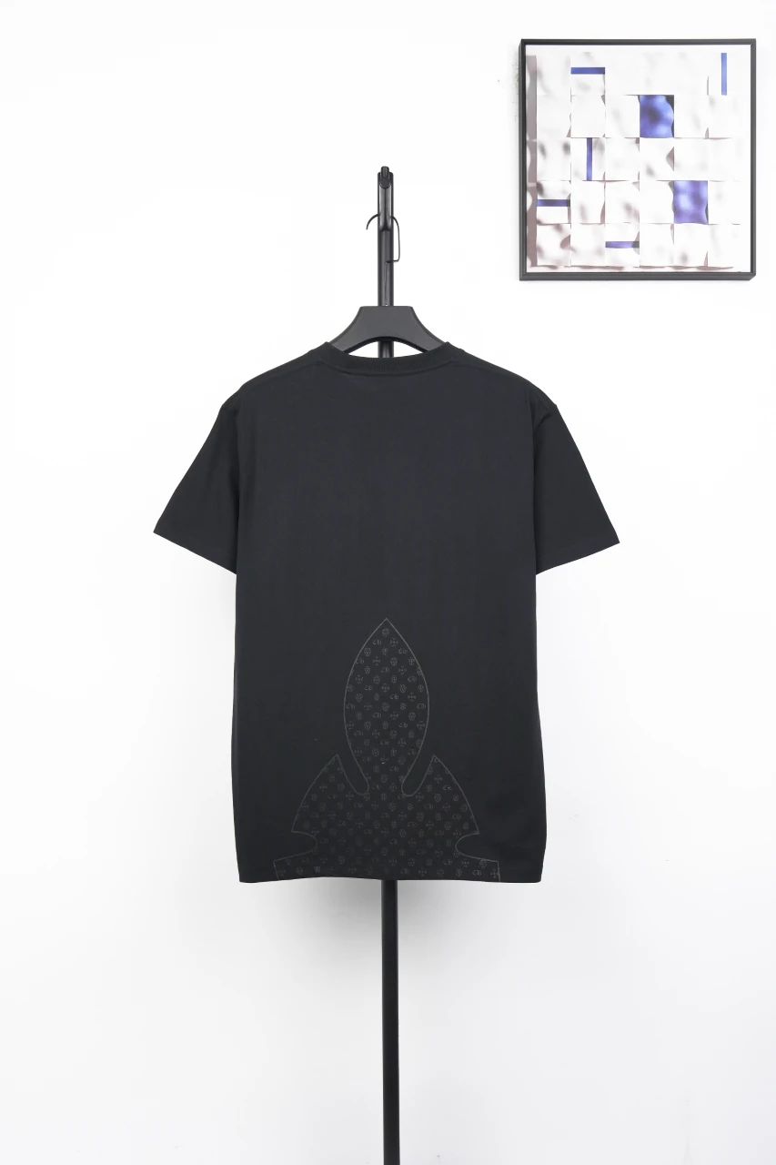 Chrome Hearts Black Half Allover Cross Print T-Shirt product photo from LabelPicks
