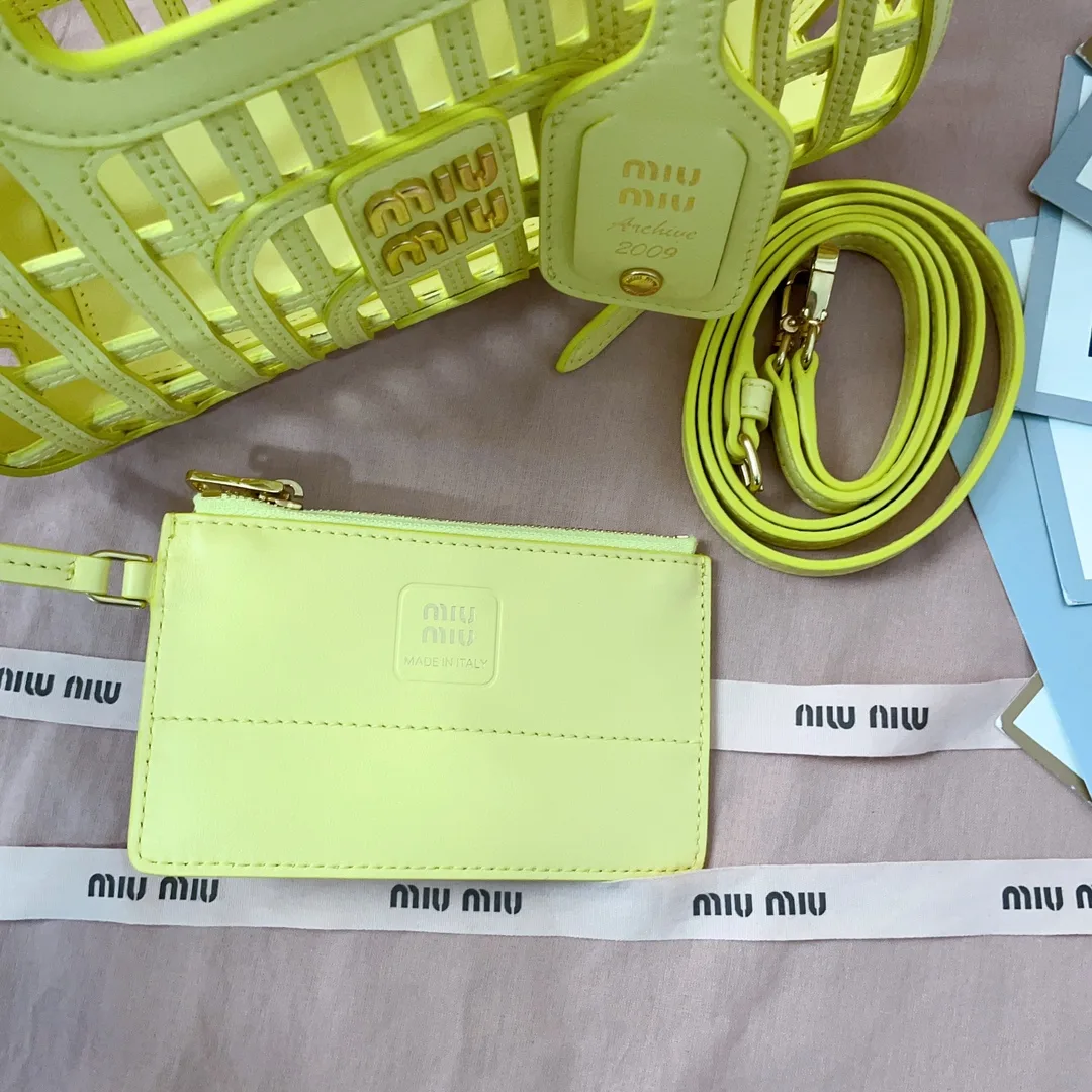 Miu Miu Woven Leather Top Handle Bag product photo from LabelPicks
