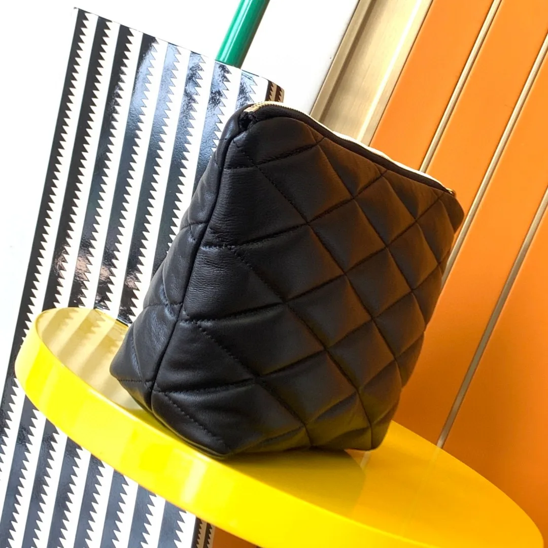 Saint Laurent Quilted Leather Sade Clutch product photo from LabelPicks