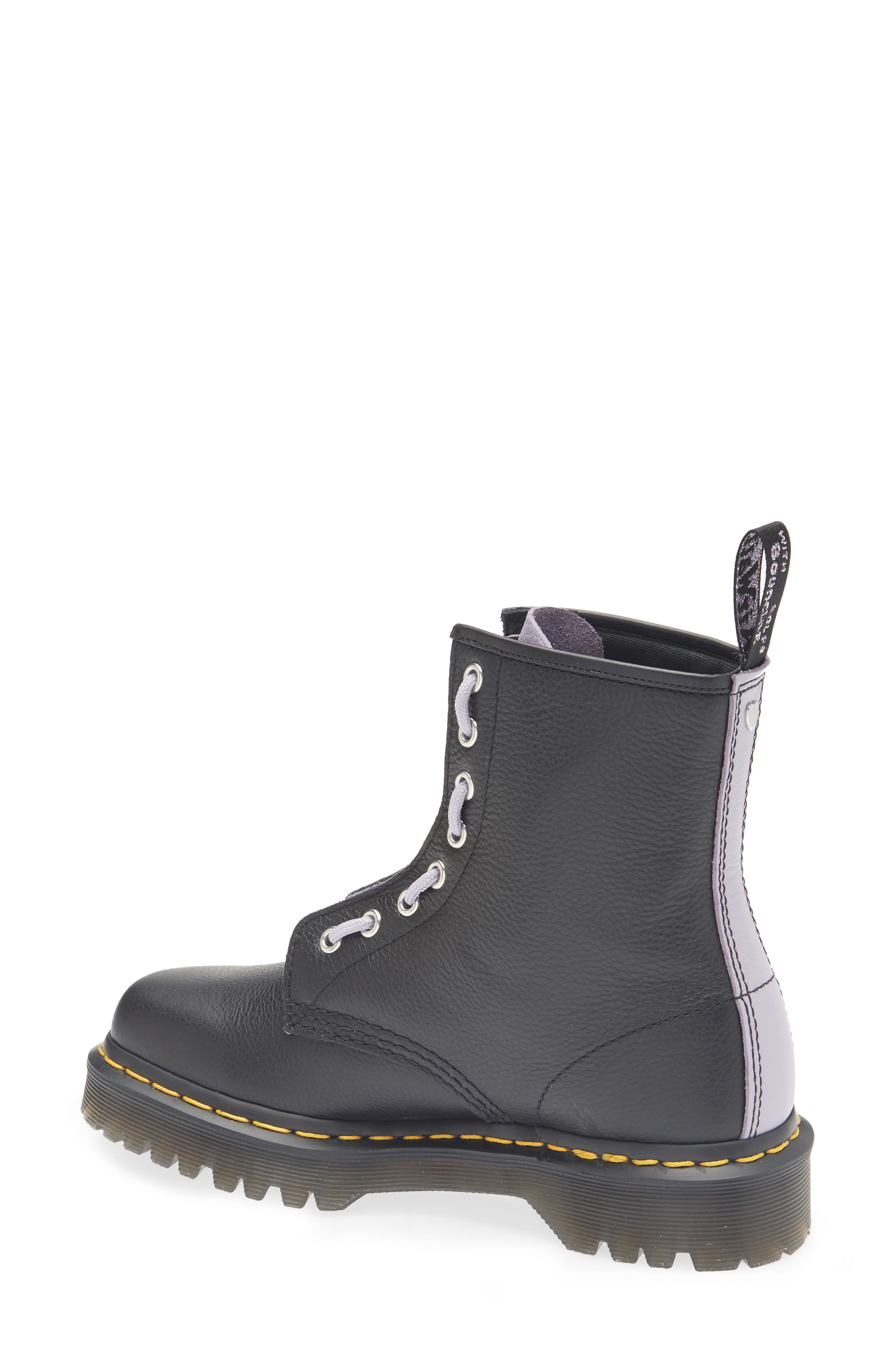 Dr. Martens 1460 Zip Heart Lug Sole Boot