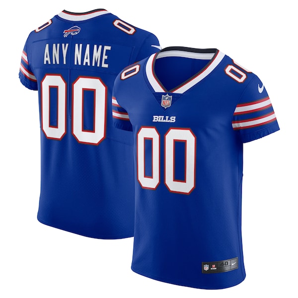 Buffalo Bills Nike Vapor Elite Custom Jersey - Royal