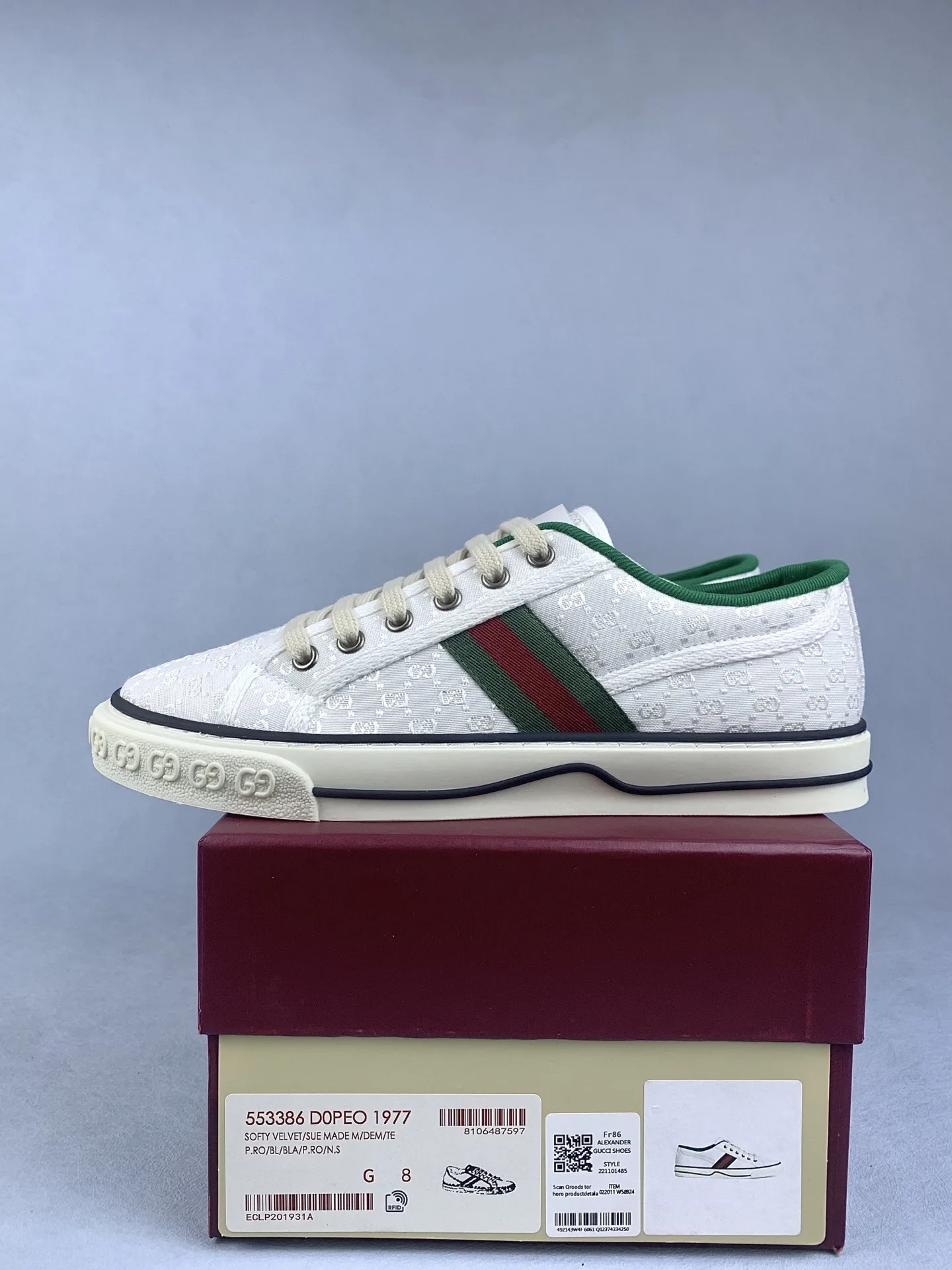 Gucci Tennis 1977 sneaker product photo from LabelPicks