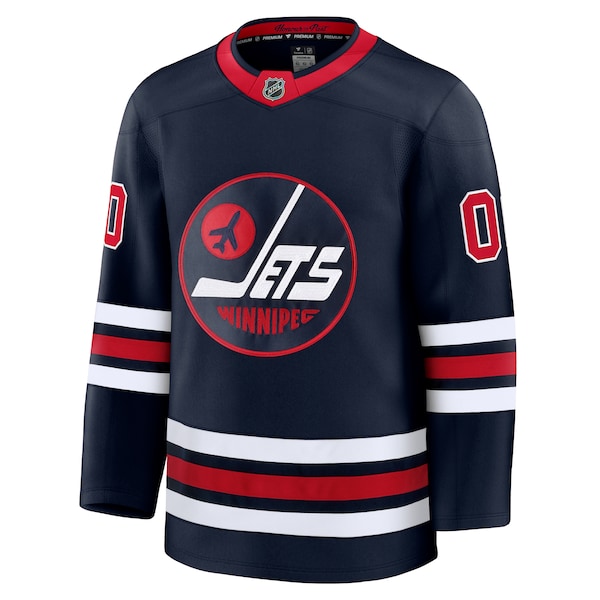 Winnipeg Jets  Alternate Premium Custom Jersey - Navy