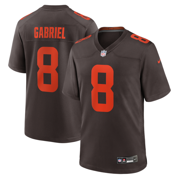 Dillon Gabriel Cleveland Browns Nike Alpha Dawg Game Jersey - Brown
