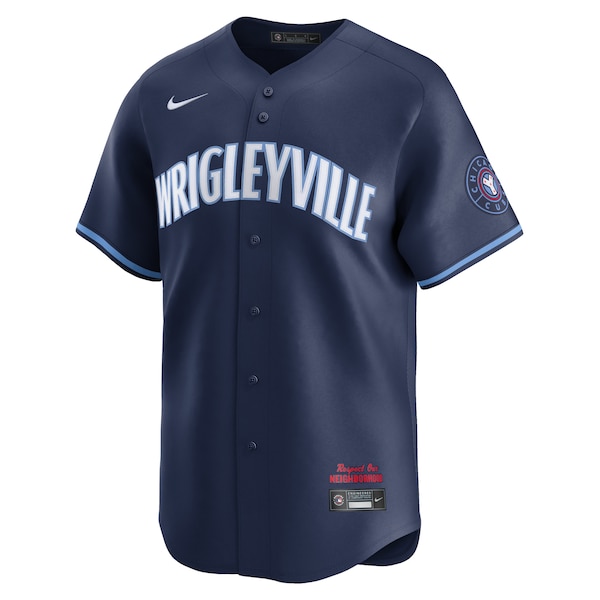 Chicago Cubs Nike City Connect Limited Jersey - Navy