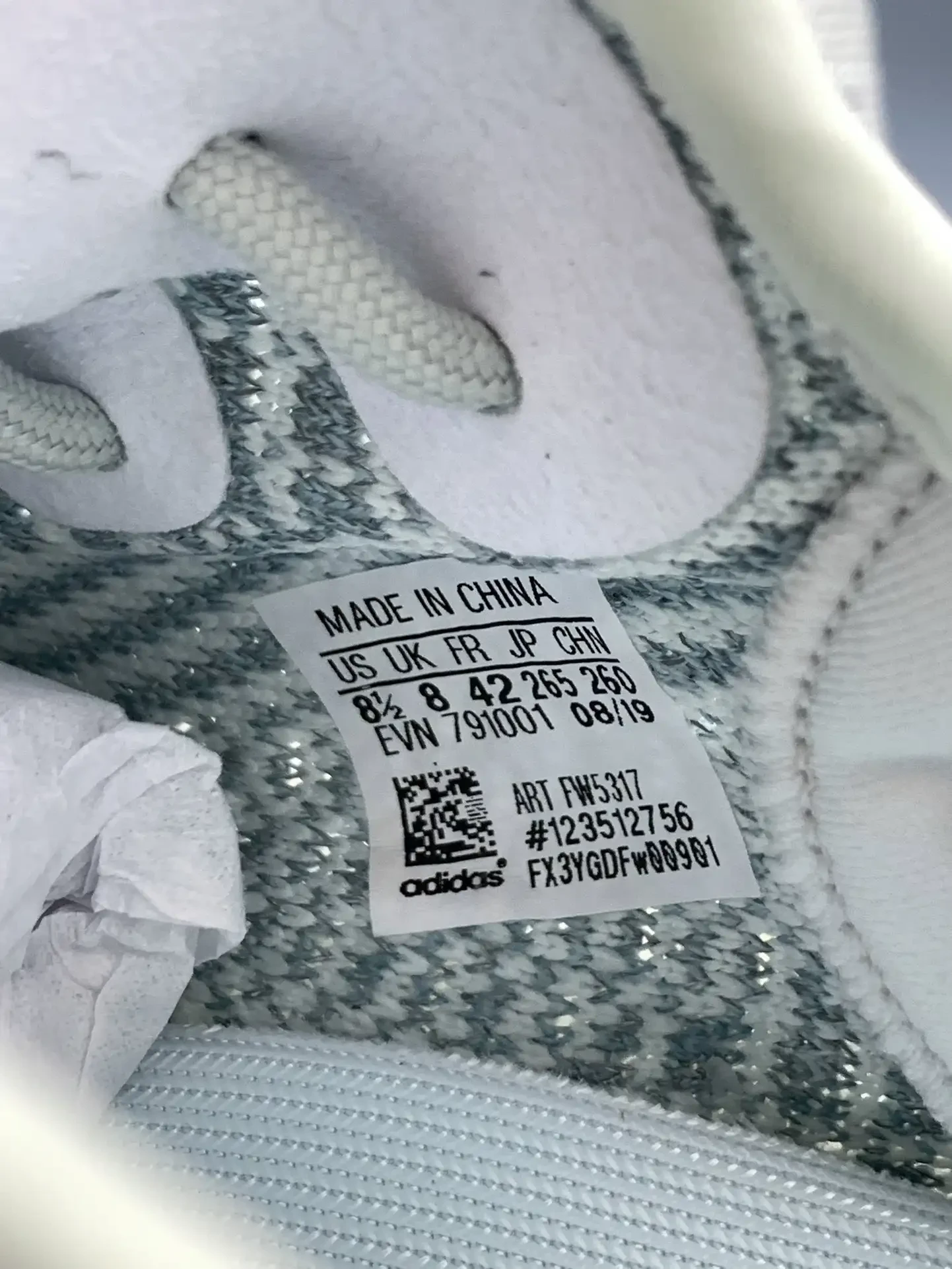 adidas Yeezy Boost 350 V2 Cloud White Reflective Shoes product photo from LabelPicks