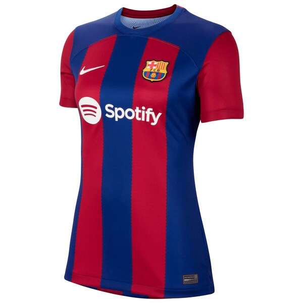 Frenkie de Jong Barcelona Nike Women's 2023/24 Home Replica Jersey - Royal