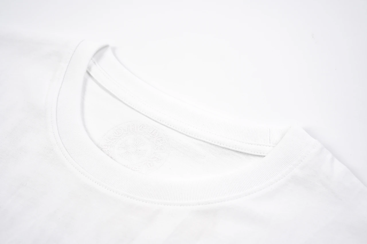 Chrome Hearts White Vertical Sanskrit Cross T-Shirt product photo from LabelPicks