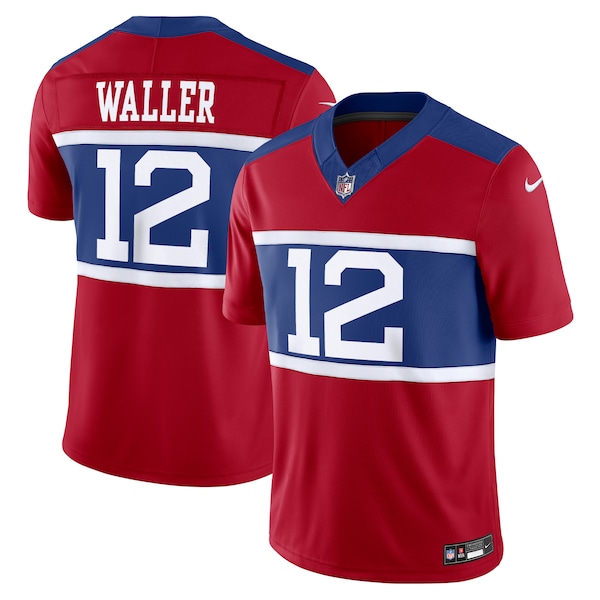 Darren Waller New York Giants Nike Alternate Vapor F.U.S.E. Retired Player Limited Jersey - Century Red/Royal