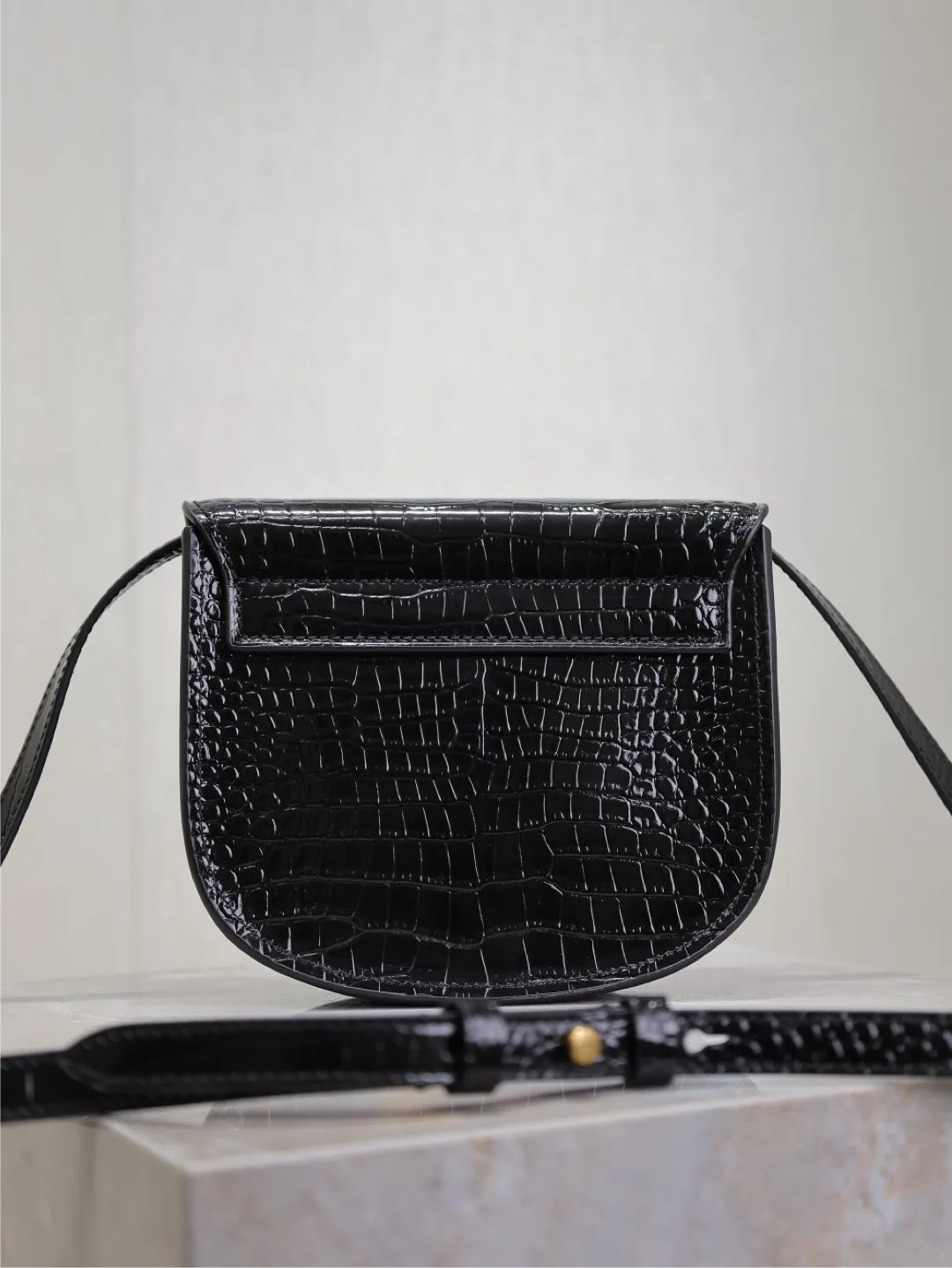Saint Laurent Gold Calfskin Shoulder Bag product photo from LabelPicks