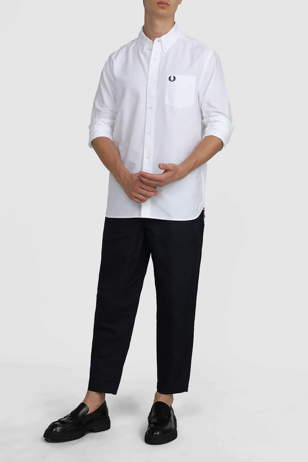 FRED PERRY חולצת כפתורים אוקספורד