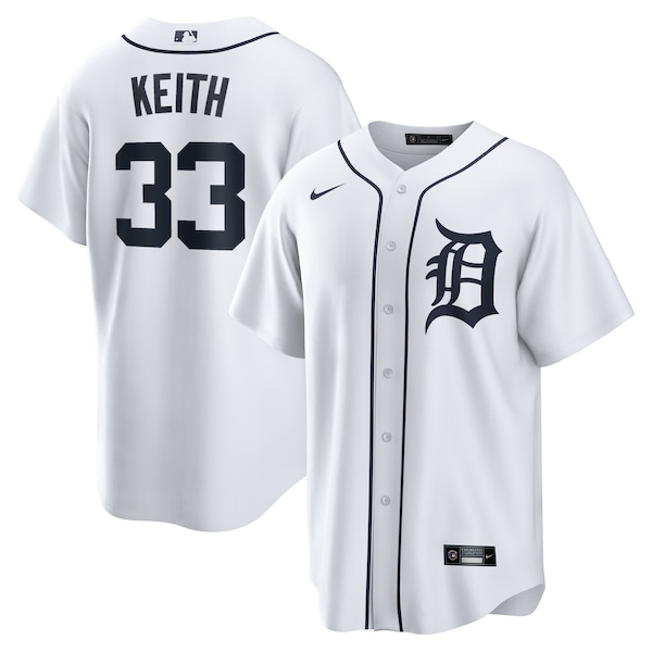 Colt Keith Detroit Tigers Nike Home Replica Jersey - White