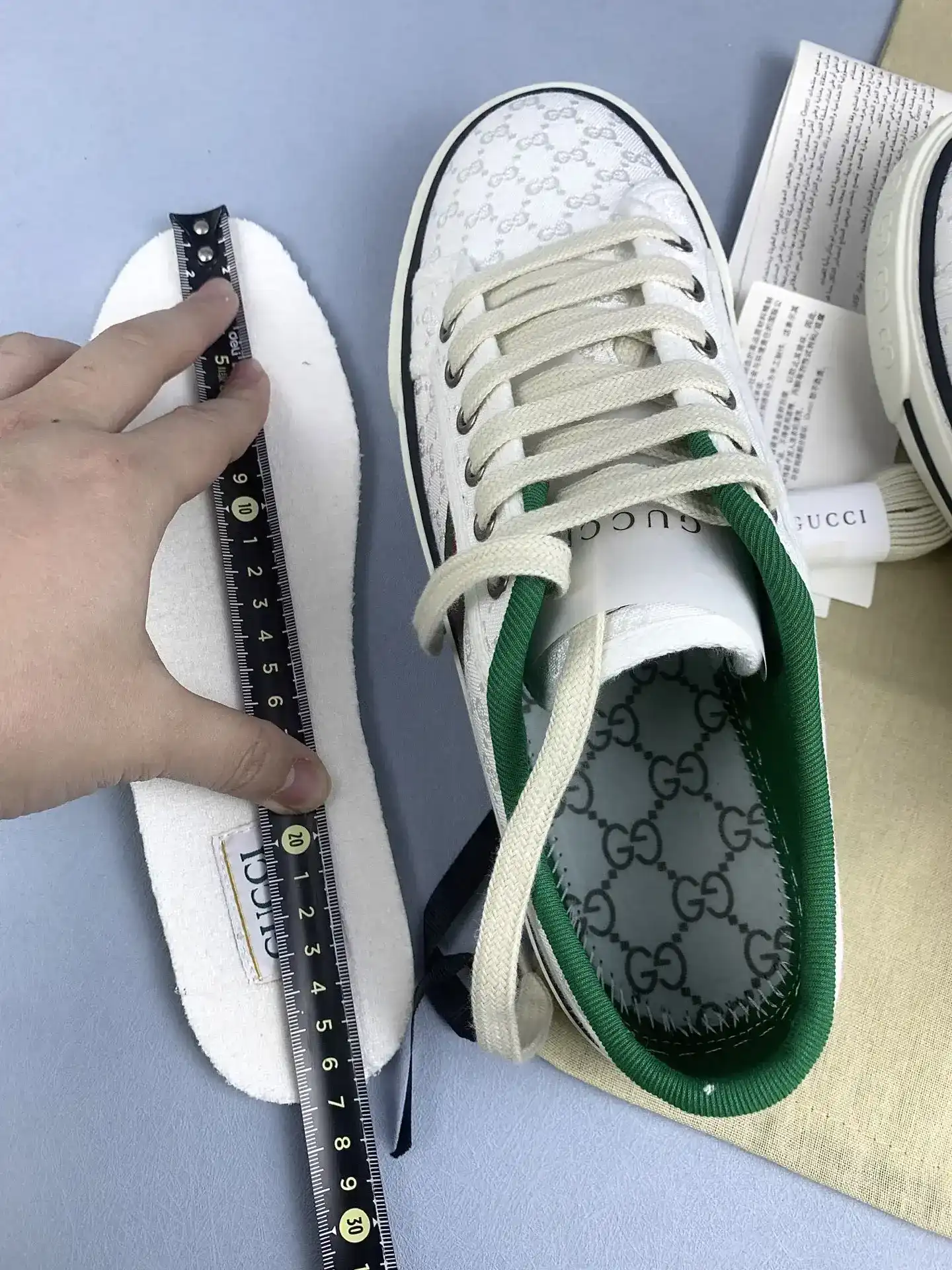 Gucci Tennis 1977 sneaker product photo from LabelPicks