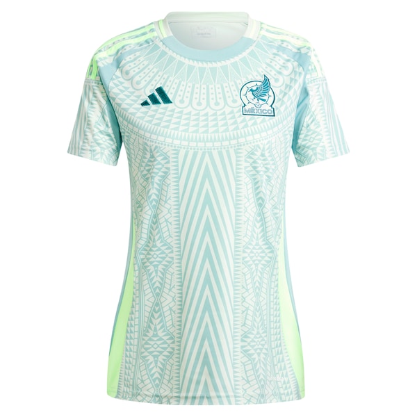 Mexico National Team adidas Women's 2024 Away Replica Jersey - Green