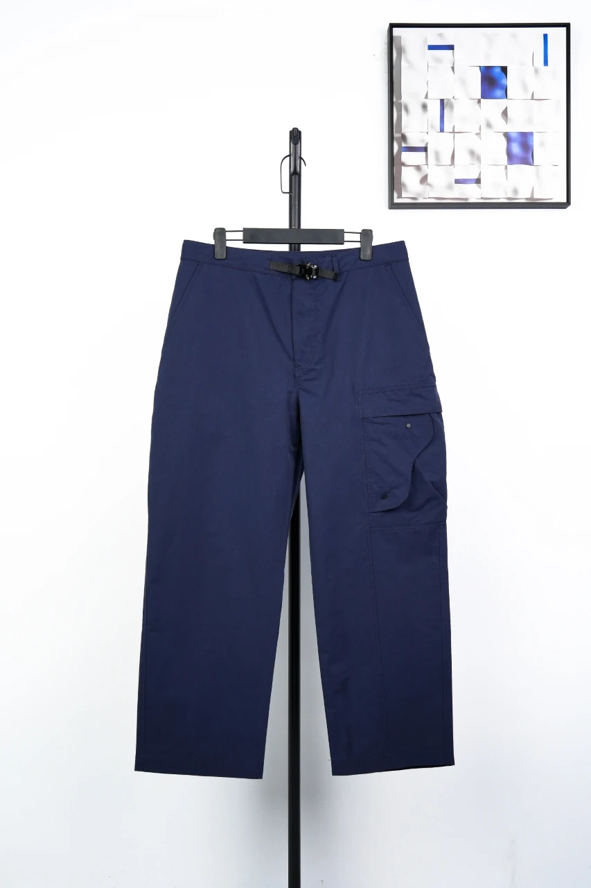 Dior Navy Buckle Belt Utility Pants product photo from LabelPicks