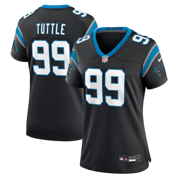 Shy Tuttle Carolina Panthers Nike Women's  Game Jersey -  Black