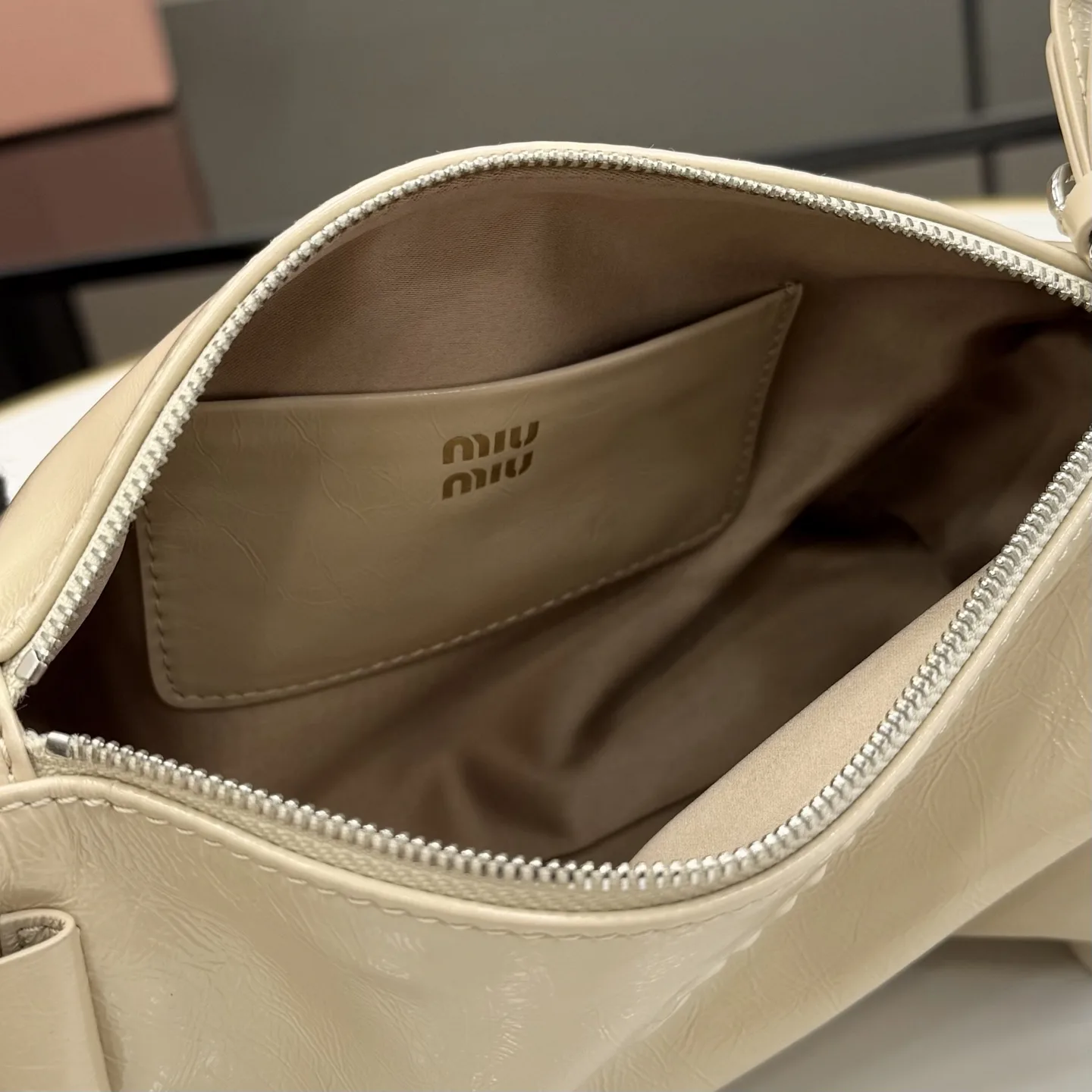 Miu Miu Beige Top Handle Bag product photo from LabelPicks