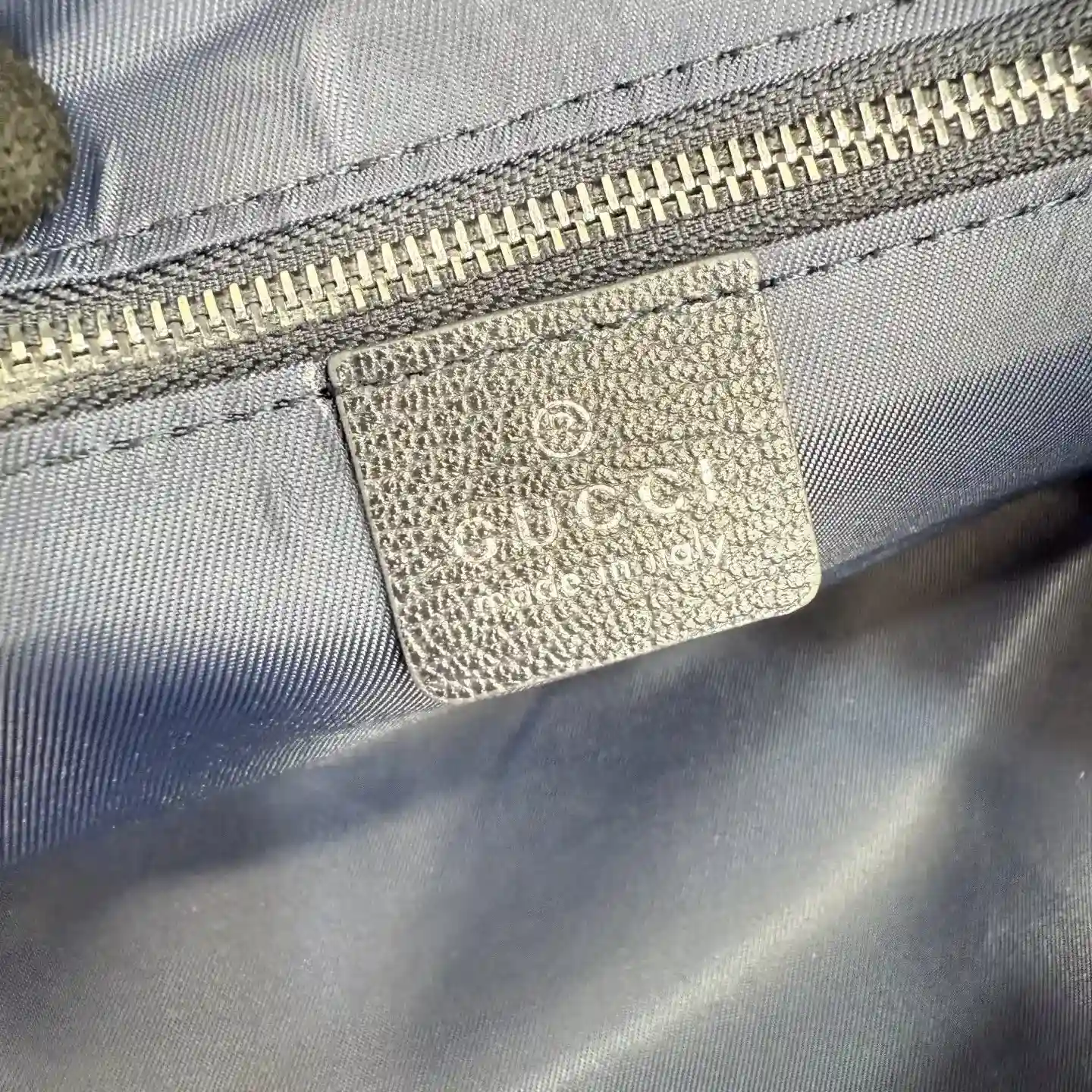 Gucci Generation Blue Nylon Top Handle Bag product photo from LabelPicks