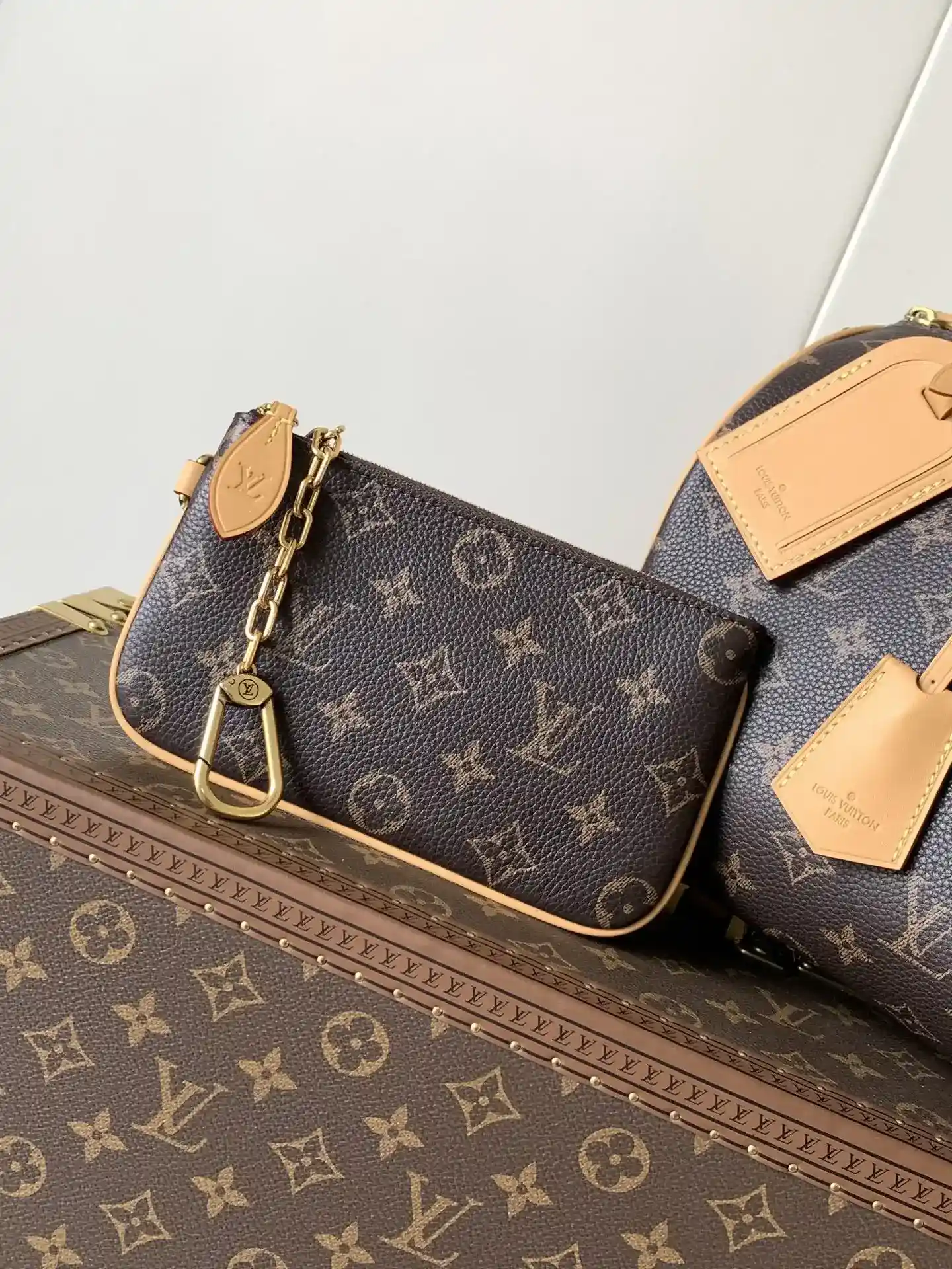 Louis Vuitton Speedy Black Monogram Canvas Top Handle Bag product photo from LabelPicks