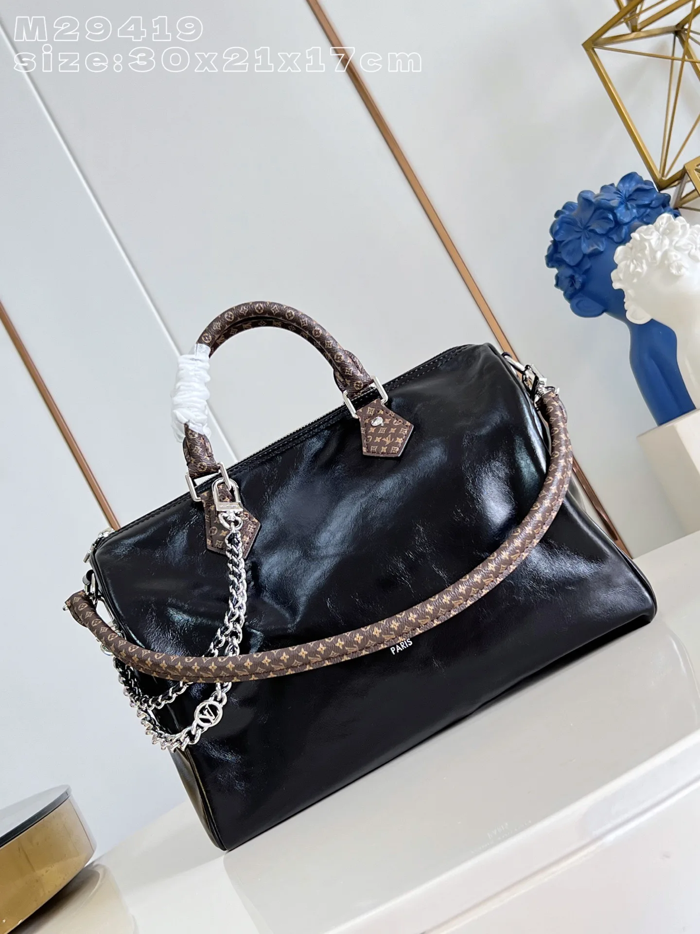 Louis Vuitton Speedy Canvas and Leather Top Handle Bag product photo from LabelPicks