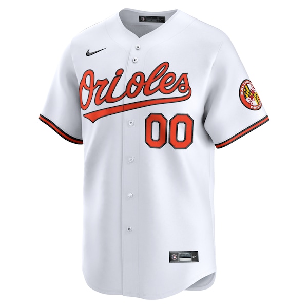 Baltimore Orioles Nike Youth Home Custom Limited Jersey - White