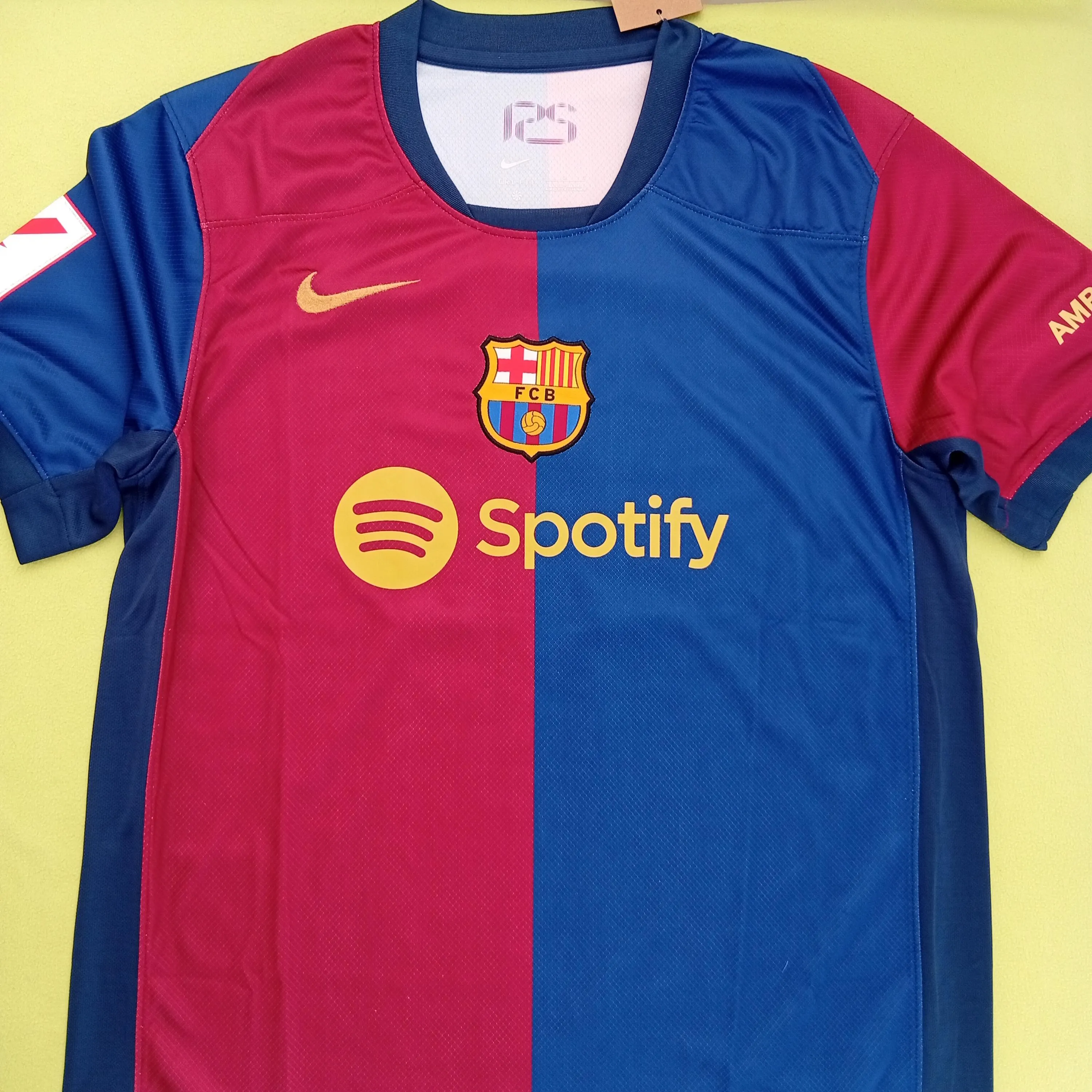 Lamine Yamal Signed Autographed Barcelona FC Home Football Shirt With COA