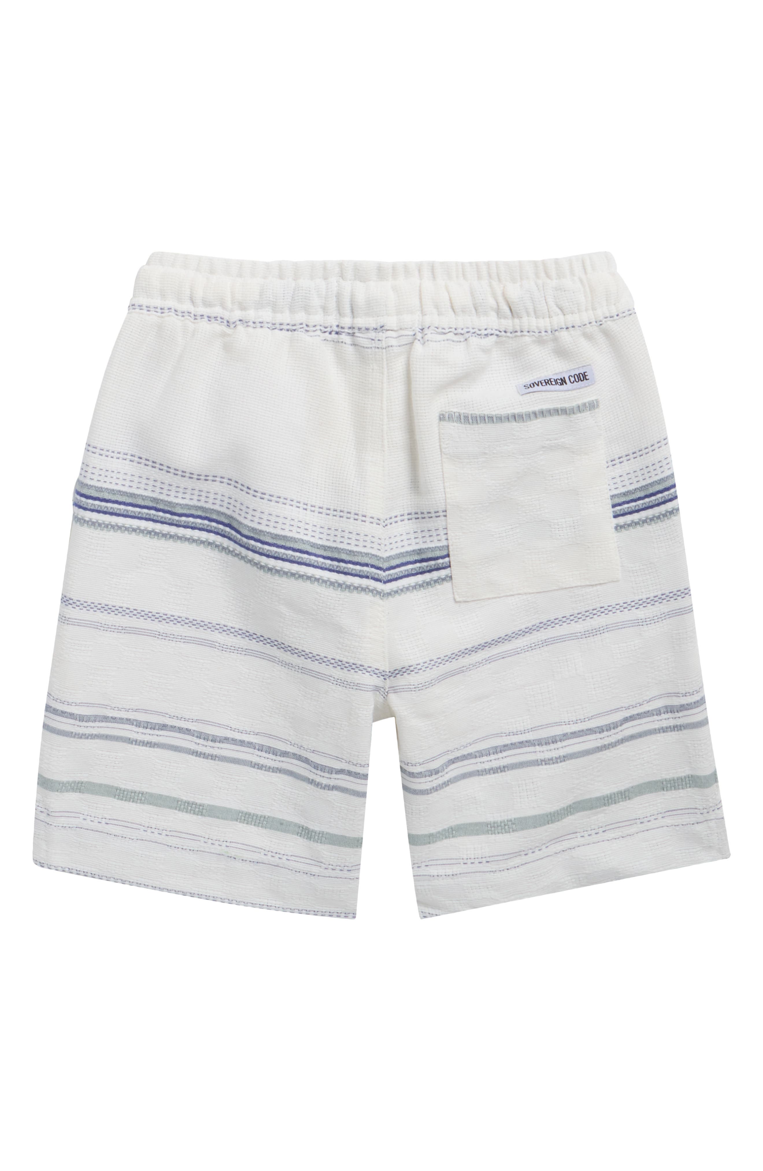 Sovereign Code Kids' Hartman Plus Passport Stripe Camp Shirt & Shorts Set