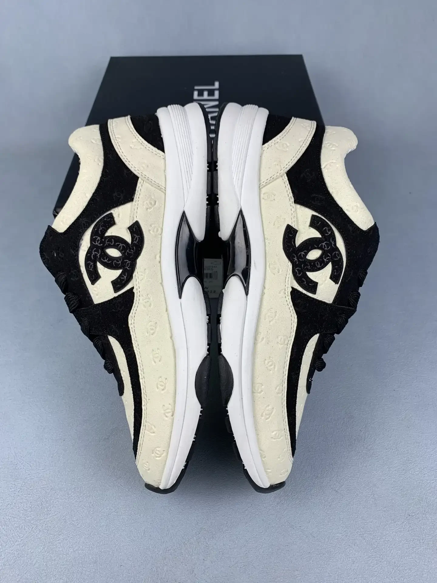 CHANEL Sneakers Fabric & Shiny Calfskin product photo from LabelPicks