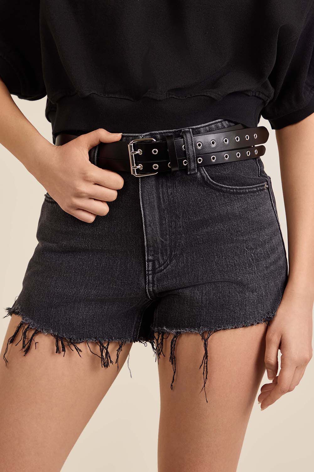 ISABEL MARANT חגורה בעיצוב כפול