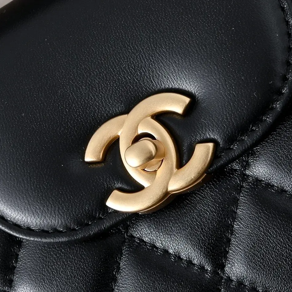 Chanel Black Lambskin Top Handle Bag product photo from LabelPicks