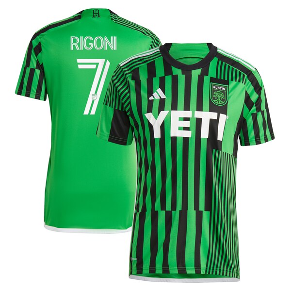 Emiliano Rigoni Austin FC adidas 2024 Las Voces Kit Replica Jersey - Green