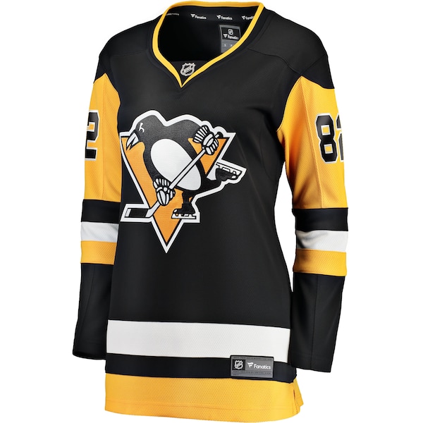 Caleb Jones Pittsburgh Penguins  Women's Home Breakaway Jersey - Black