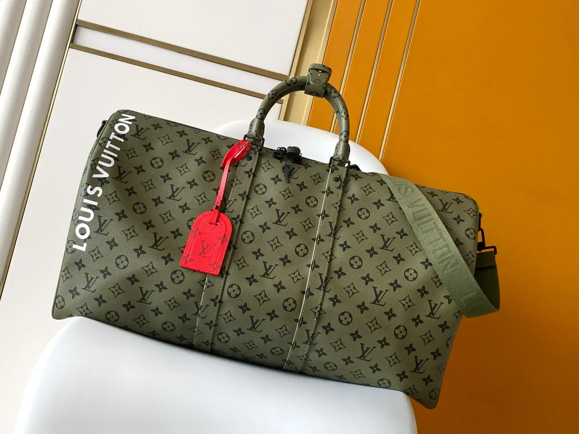 Louis Vuitton Keepall Monogram Canvas Tote Bag product photo from LabelPicks