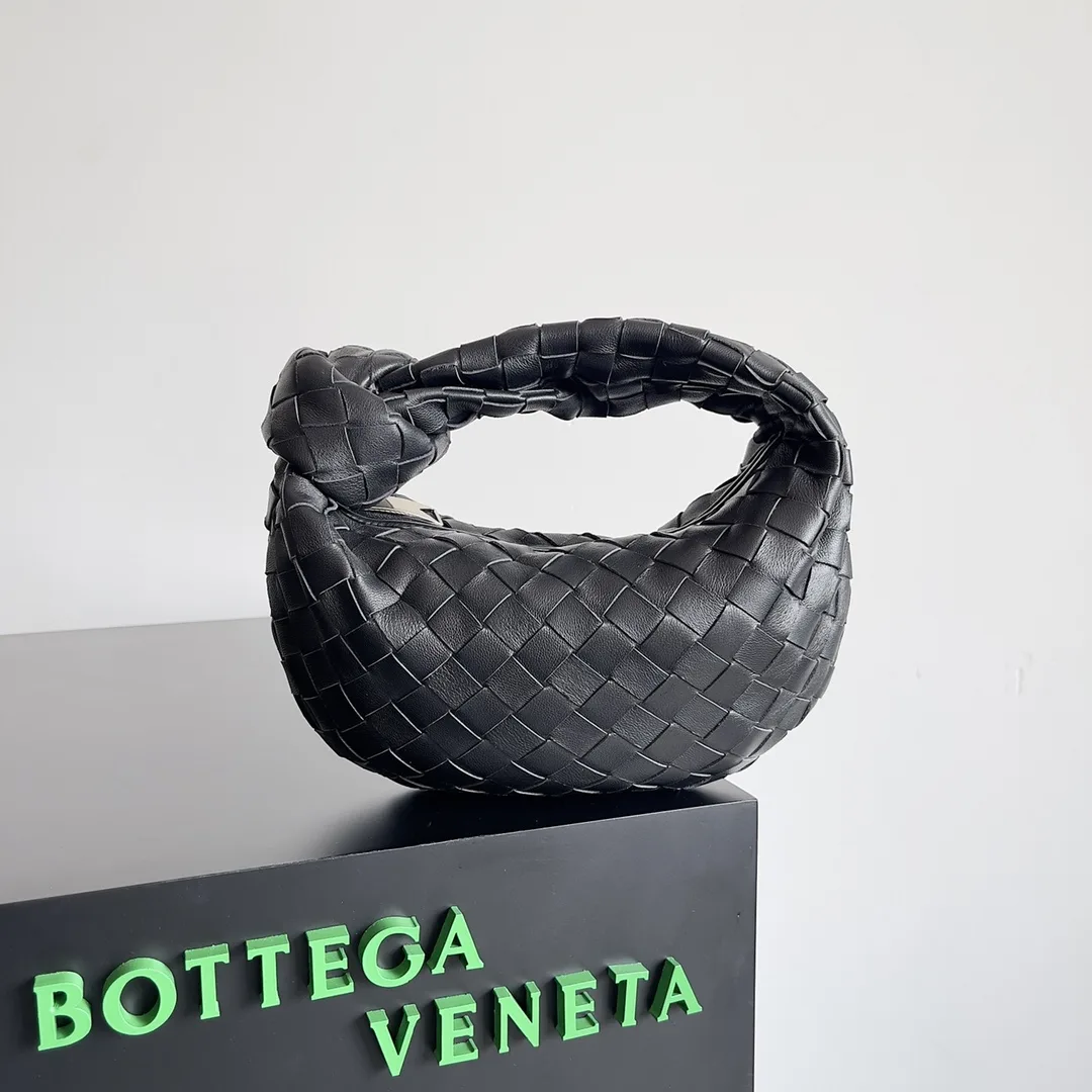 Bottega Veneta Knot Intrecciato Woven Leather Hobo Bag product photo from LabelPicks
