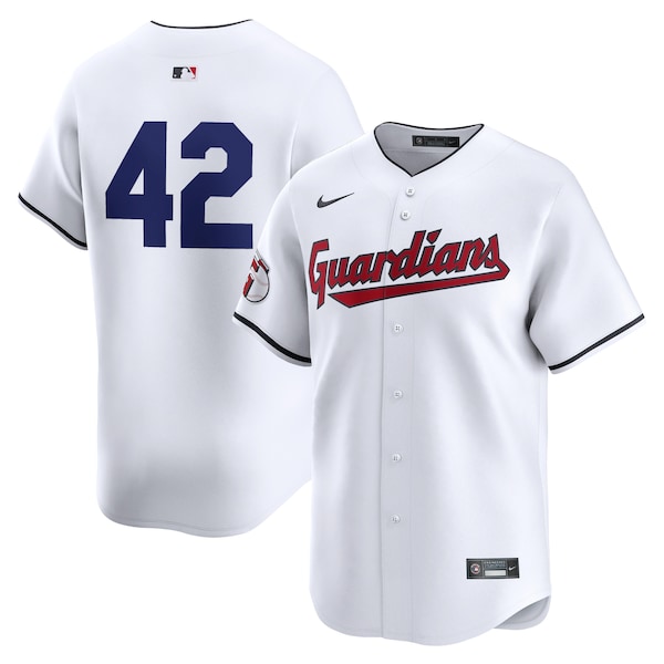 Cleveland Guardians Nike 2024 Jackie Robinson Day Home Limited Jersey – White