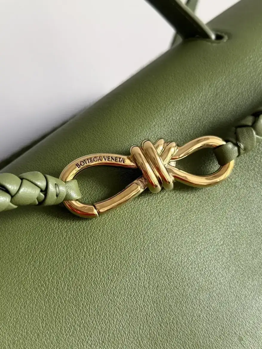 Bottega Veneta Intrecciato Woven Leather Knot Top Handle Bag product photo from LabelPicks