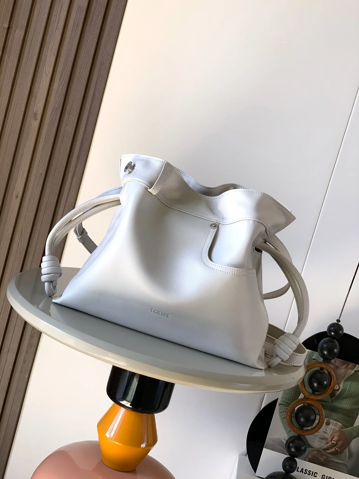 Loewe Flamenco Calfskin Bucket Bag product photo from LabelPicks