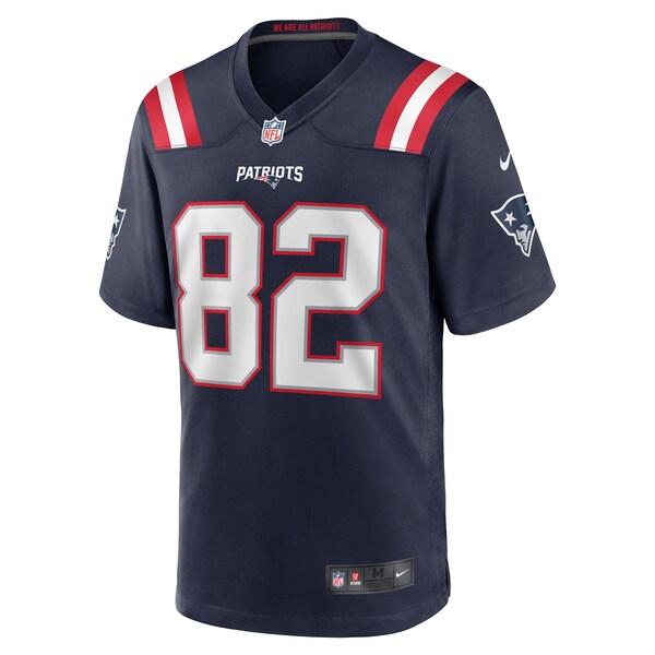 JaQuae Jackson New England Patriots Nike  Game Jersey -  Navy