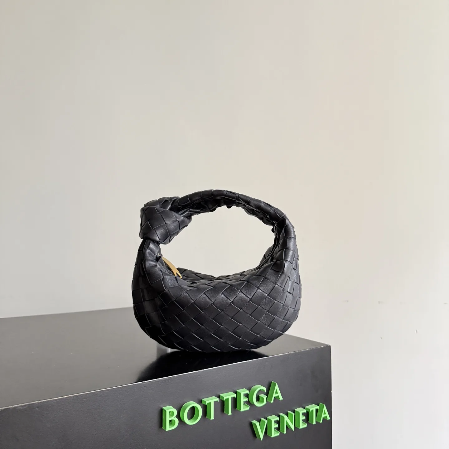Bottega Veneta Knot Intrecciato Woven Leather Hobo Bag product photo from LabelPicks