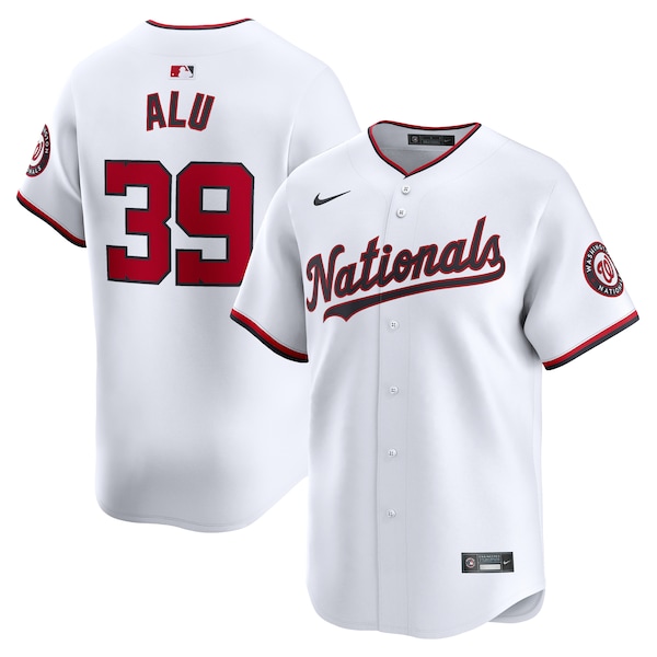 Jake Alu Washington Nationals Nike Home Limited Player Jersey - White