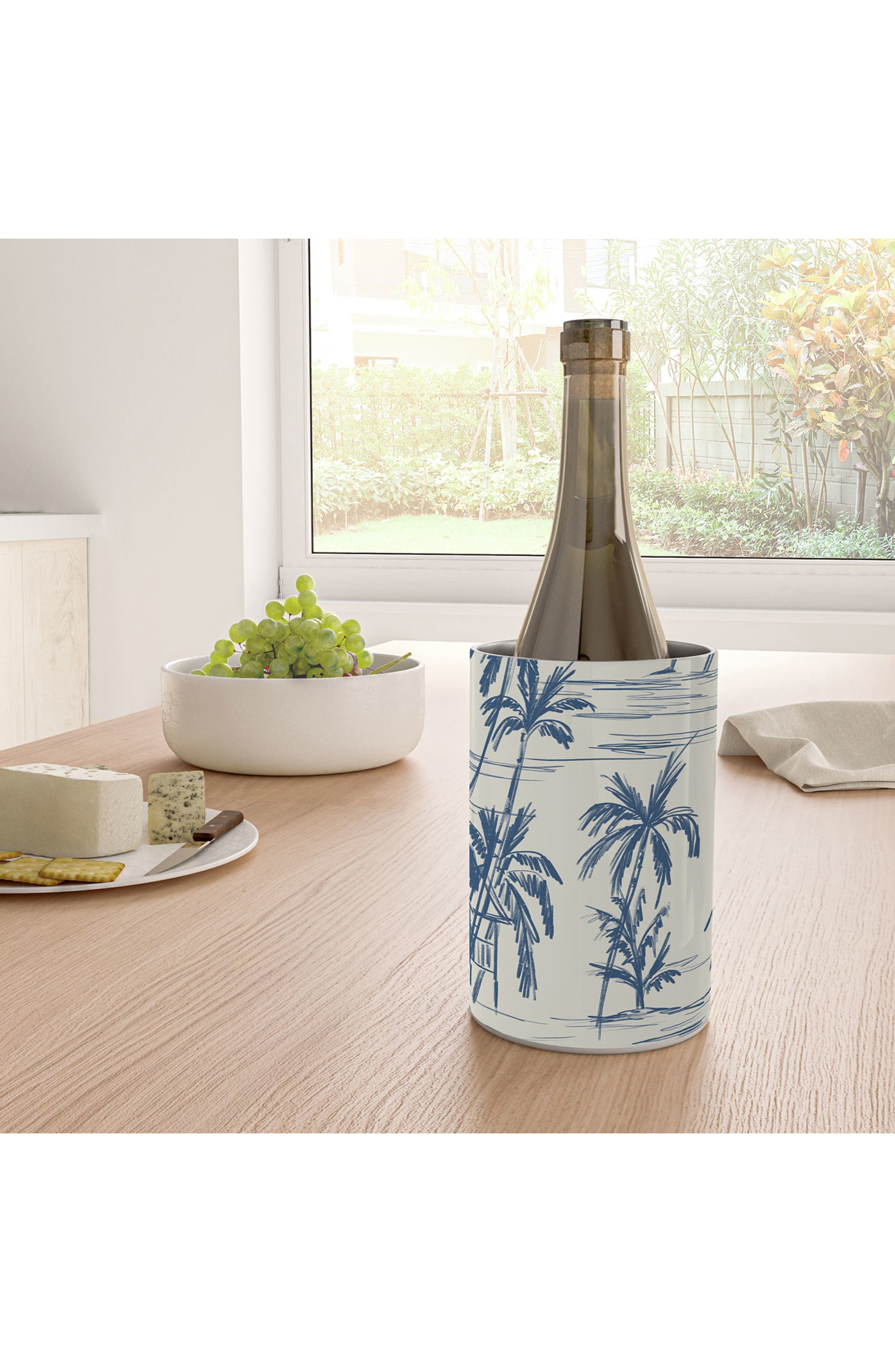 Deny Designs Beach Pattern Stainless Steel Wine Chiller