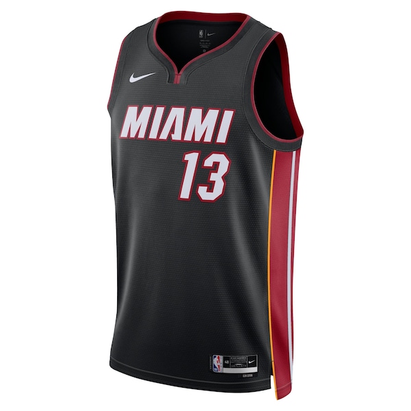 Bam Adebayo Miami Heat Nike Unisex Swingman Jersey - Icon Edition - Black