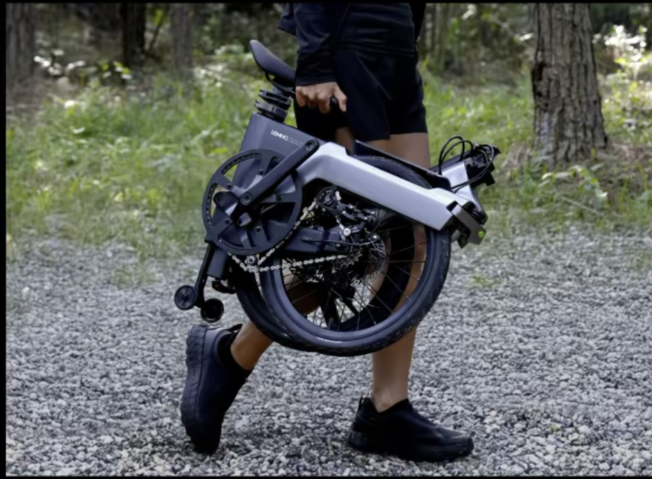 LEMMO ZERO Electric Bicycle Carbon Fiber Dual-Mode Folding Bike Germany 16-inch Light Weight - GreshamTech