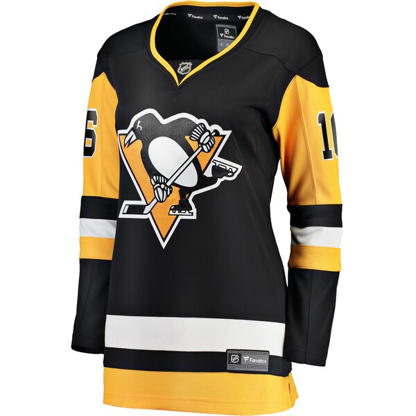 Justin Brazeau Pittsburgh Penguins  Women's Home Breakaway Jersey - Black