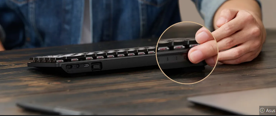 ASUS ProArt KD300 65% low-profile mechanical keyboard Mechanic Wireless New - GreshamTech