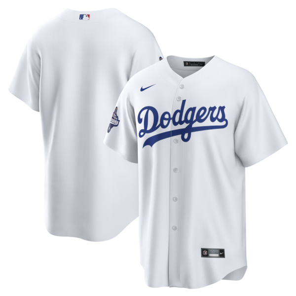 Los Angeles Dodgers Nike 2025 World Series Champions Home Replica Jersey - White